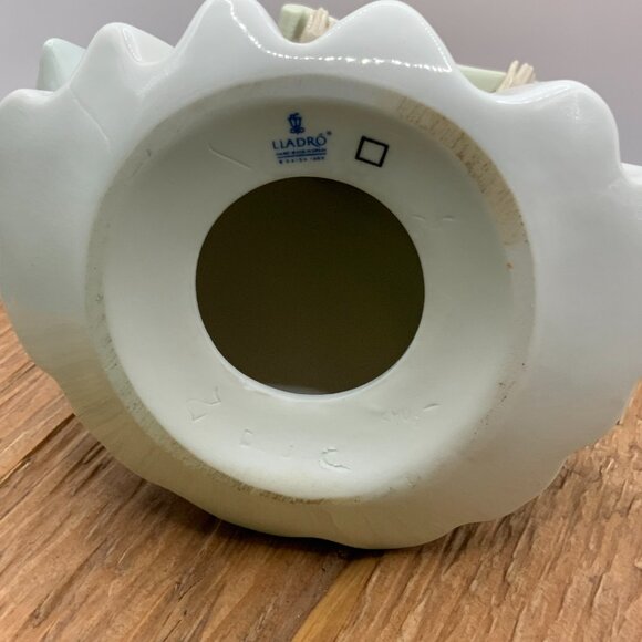 Lladro Vintage 1991 Christmas Angel Tree Topper Porcelain Figurine - Picture 10 of 10